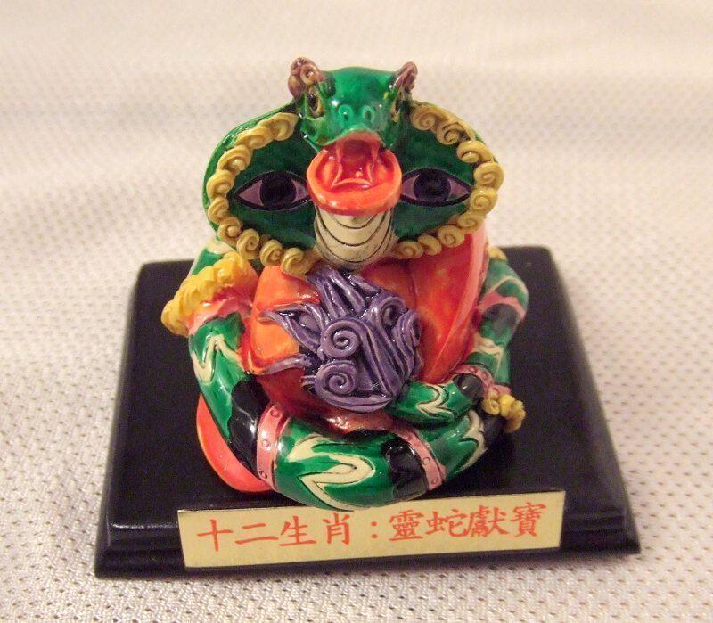 12 Zodiac Pendulum Pieces Handicraft with Toe Pottery Zodiac Zodiac Painted Pottery magnetic handicraft Lingering Snake Laying-Taobao