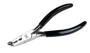 Taiwan Baojiao 1PK-291 mirror steel bending angle oblique mouth pliers with oblique mouth pliers
