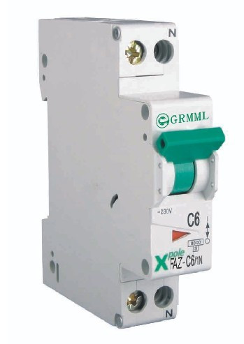 Original Eaton Muller small circuit breaker FAZ 20A 3N C 15kA FAZ-C20 3N