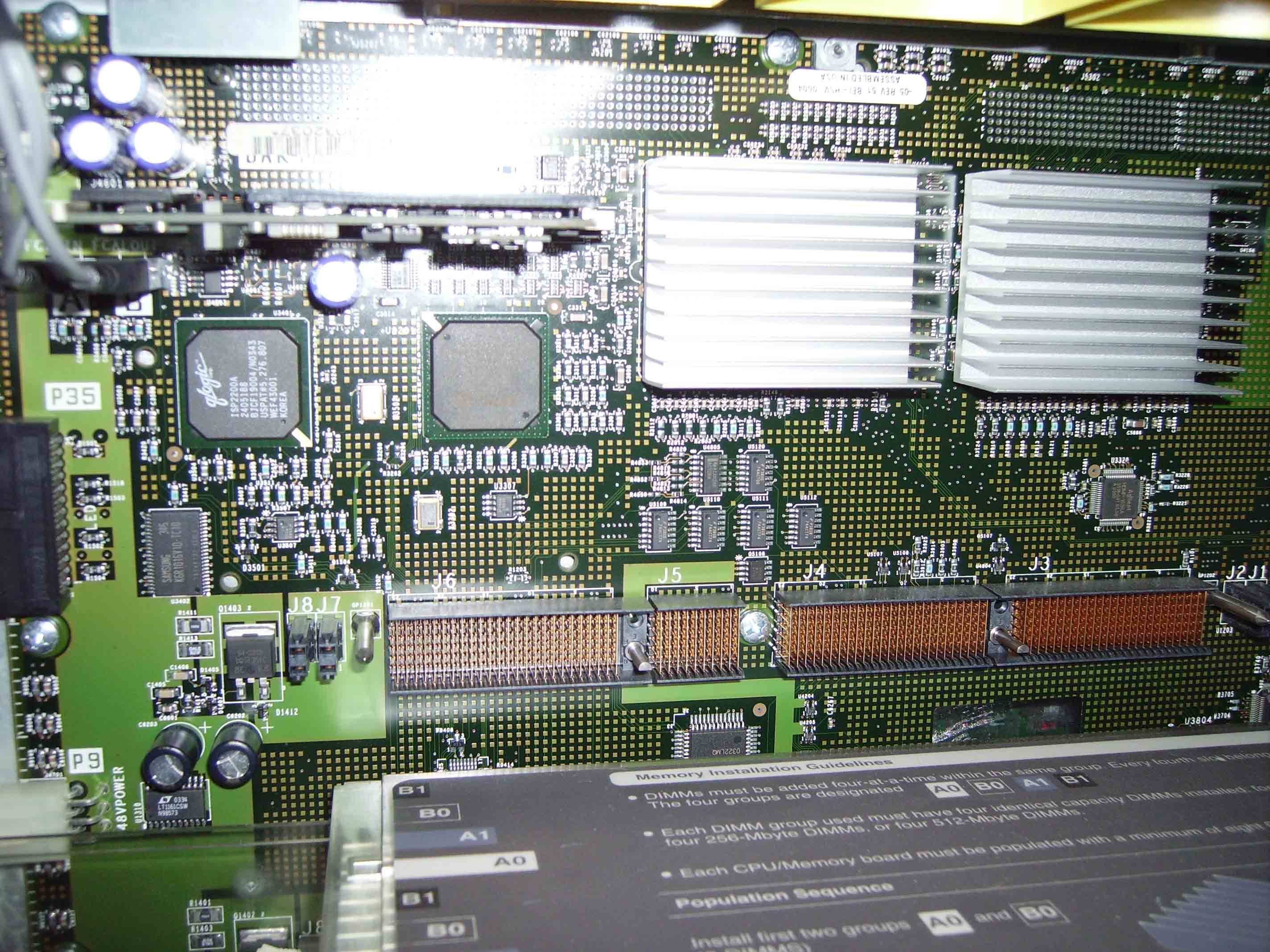 501-6323 Sun V880 Server Motherboard