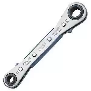 Japan TOPCO PRW-6 Four-head ratchet wrench 13*17mm 19*21mm