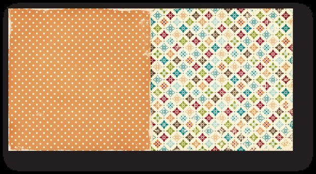 Oct Afternoon COUNTY-FAIR series double-sided background paper: PP-006