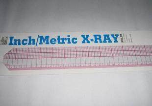 B-95 built-in graduated clothing yard ruler metric inch system control most commonly used yard ruler 45CM