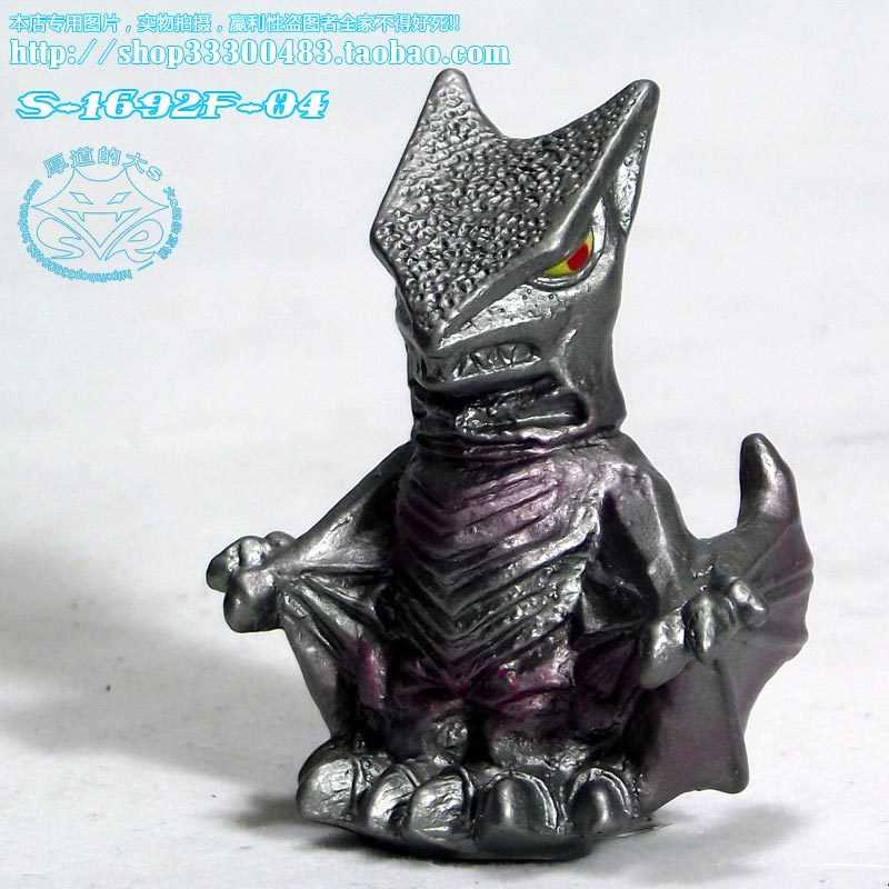 现货特撮大百科mini软胶怪兽指套扭蛋卡加美拉昭和卡欧斯