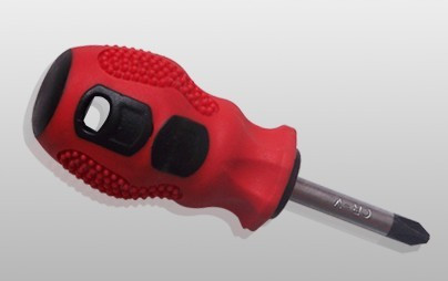 JTJ short shank screwdriver 6mmx38mm Mini dual-use screwdriver with cross screw opener small robe head