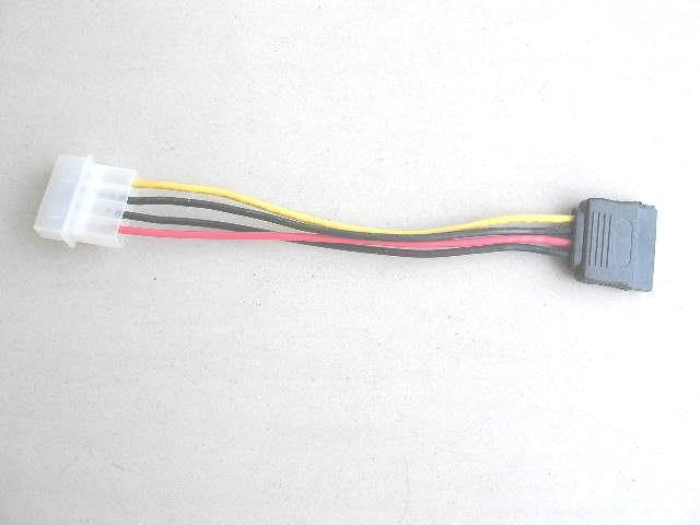 D port to SATA power cord IDE to SATA power supply line parallel port to serial power cord