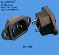 Supply AC Power Socket Commune BX-120-C02