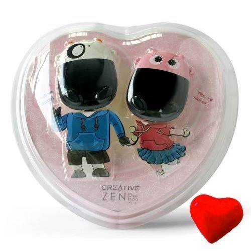 Подлинная коробка инновации Zen Moo Plus пара Mp3 Gift Collection Set 2 Интерактивная интерактивная страховка