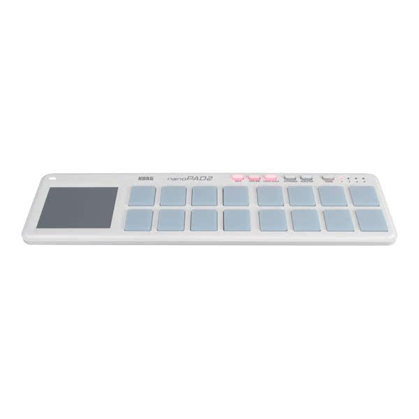 (total agent line goods) KORG Nanopad2 MIDI percussion pad controller white