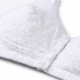 Y tá áo ngực trung niên vest trước khi không có vành kích thước lớn áo ngực phụ nữ khóa đồ lót bông lót Mom áo nâng ngực Áo ngực không dây