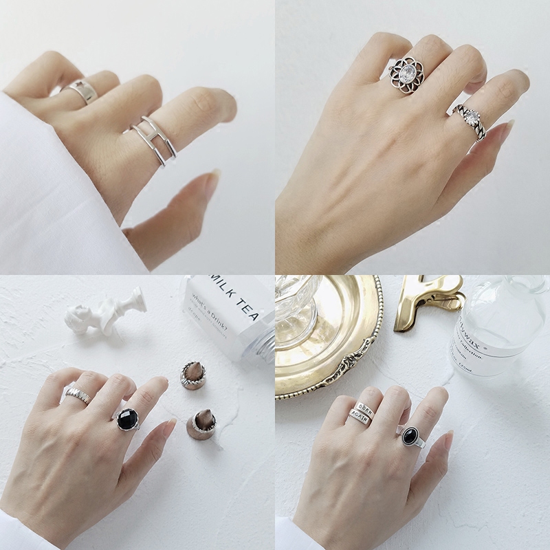 Bague Femme CHARMAINE en Argenterie - Ref 3089150 Image 4