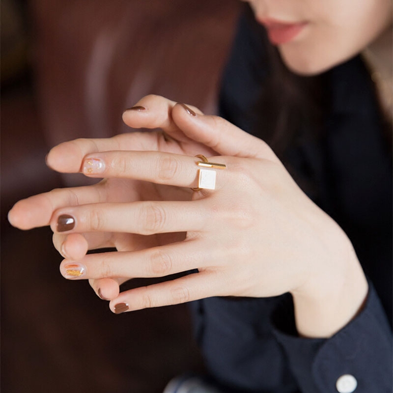 Bague Femme OTHER   en Nacre - Ref 3086307 Image 4