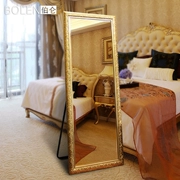 BOLEN với khung gương thay gương gương chiều dài đầy đủ gương gương trang trí gương châu Âu phù hợp gương gương cửa hàng quần áo gương - Gương