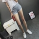Châu Âu và Hoa Kỳ AA retro mỏng chân dài eo cao thể thao quần short nữ mùa hè hương vị yoga tập thể dục giản dị chạy quần nóng quần short nữ cạp cao Quần short