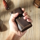 Túi xách tay handmade nam da tự làm ví móc khóa Trường hợp chính