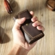 Túi xách tay handmade nam da tự làm