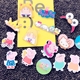 Phim hoạt hình acrylic pin dễ thương lợn huy hiệu màu hồng báo jingle phim hoạt hình trâm huy hiệu pin - Trâm cài trâm cài áo Trâm cài
