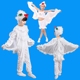 Ngày thiếu nhi Trẻ em Chim Phượng hoàng Trang phục Cây lớn Chim bồ câu trắng nhỏ Chim gõ kiến ​​Magpie Animal Show Trang phục Hoạt hình trang phục động vật cho trẻ em Trang phục