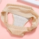 5 mảnh của một mảnh băng lụa liền mạch đồ lót phụ nữ sọc dọc eo thấp cotton bên trong gói tóm tắt hông