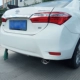 Toyota Corolla Rachel Vios Corolla Hyun Xe đặc biệt Đuôi ống xả trang trí ống xả Trang trí mới - Truy cập ô tô bên ngoài
