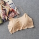 Băng trắng băng ngực pad dây đeo ngắn đẹp làm đẹp trở lại quấn ngực ống hàng đầu đáy quần lót chống ánh sáng cô gái