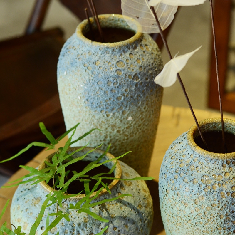 Jingdezhen 's every creative floral outraged flower vases, ceramic household act the role ofing is tasted furnishing articles sitting room housewarming gift simulation flowers