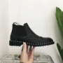 Giày nam mùa đông Xu hướng Hàn Quốc Giày bốt Anh giầy boot nam