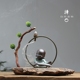 Nhà sư nhỏ bàn cà phê mới Trung Quốc Zen đồ trang trí khung bằng gỗ thủ công nghiên cứu trang trí phòng nghệ thuật văn phòng phụ kiện trang trí phòng ngủ Trang trí nội thất
