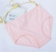 Đồ lót nữ đóng hộp Luohua cotton cao eo co giãn túi cotton hông màu rắn thoáng khí kích thước lớn boxer nhỏ