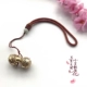 Sansheng Sanshi Shili Peach Blossom White Phoenix Nine với Chuông Vòng chân Donghua Hoàng đế Trust Vòng đeo tay Dilizhaba - Vòng chân