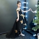 Trẻ em ăn mặc công chúa váy hoa cô gái váy cưới váy chéo vai hiện catwalk trang phục chủ đồ cô dâu chú rể trẻ em Váy trẻ em