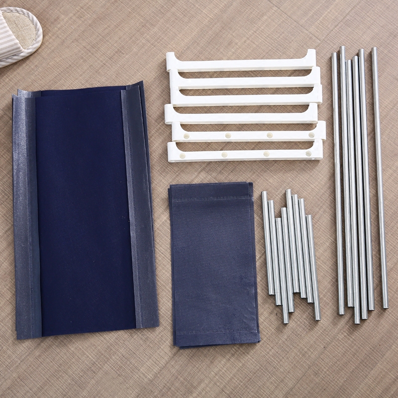 Not too late Simple multi-layer shoe rack Cloth shoe storage rack home multi-function space-saving small shoe rack Shoe cabinet