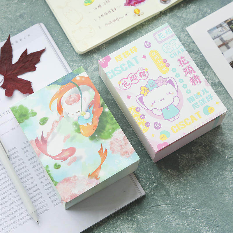 West Lake gift Xizi cat cat-three years second class cooperation section One day one post-it note Z note post-it note