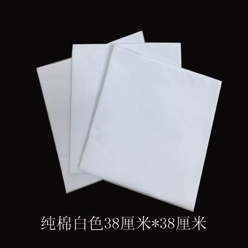 Хлопковый шарф, носовой платок, 2022, ручная роспись