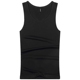 Ai Shi · vest nam mùa thu nam màu cotton rắn đáy quần thể thao bó sát thể thao đầy đủ trở lại không tay áo thấm mồ hôi áo thể dục chấm com Lót