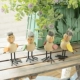 Nước Mỹ gỗ chim trang trí kệ Cửa sổ sill trẻ em trang trí phòng mẫu giáo sáng tạo cửa hàng trang trí Trang trí nội thất