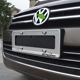 Volkswagen Touareg tấm giấy phép khung giấy phép tấm tấm giấy phép tấm kim loại tấm hỗ trợ Touareg trang trí ngoại thất phụ kiện đặc biệt - Kính kính lão Kính