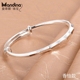 Mantina bạc bracelet 999 sterling bạc vòng đeo tay nữ water cube Xiang Yi đầy đủ bạc bracelet bạc vòng đeo tay nữ quà tặng Vòng đeo tay Cuff