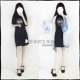 Retro trắng tiger áo sơ mi mềm chị thêu cải thiện ngắn tay sườn xám nữ cứng chị couple gió dress + kem chống nắng áo sơ mi váy dự tiệc váy đầm