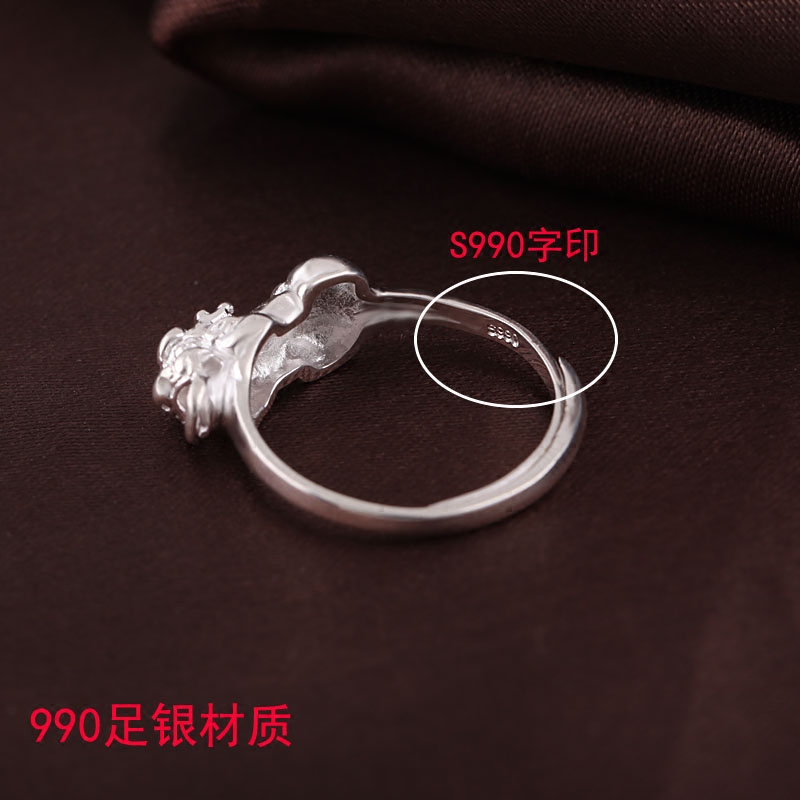 Bague Femme en Argenterie - Ref 3086778 Image 4