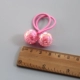 Phụ kiện tóc cho trẻ em headband băng đô tóc cô gái đội mũ cao su không làm tổn thương tóc đầy màu sắc bóng đầu hoa bé buộc tóc