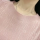 Mùa hè 2019 của phụ nữ phiên bản Hàn Quốc của áo len cổ tròn màu ngắn, áo len ngắn tay thời trang đơn giản và đơn giản. Vòng cổ áo len
