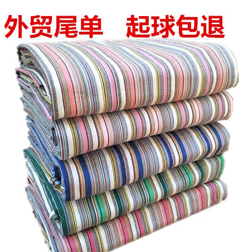 Foreign trade tail single pure cotton old coarse cloth linen single piece thickened encrypted single double 100% pure cotton clear bin