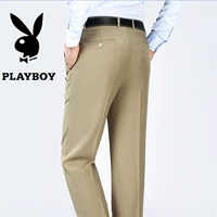 Quần Playboy nam rộng không co giãn thẳng quần phù hợp với quần dài mùa xuân và mùa hè mới kinh doanh quần nam quan tay nam