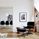 Ghế Eames phòng chờ ghế ngồi có thể ngả khách sạn mô hình phòng nội thất sáng tạo thời trang ban công lười biếng ghế phòng chờ - Đồ nội thất thiết kế sofa nỉ Đồ nội thất thiết kế