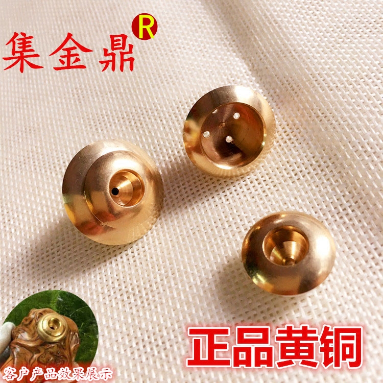 Pipe accessories single and dual-use optional copper head accessories pipe head pipe pot 20-40mm copper head accessories copper parts