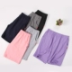 Pajama quần của phụ nữ quần short cotton năm quần mùa hè phần mỏng giản dị màu rắn 100% cotton nhà quần quần nhà quần quần jean nam đẹp Quần tây