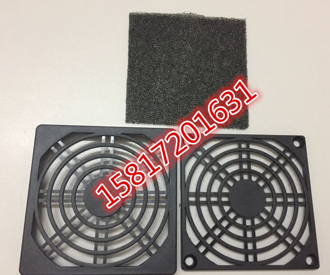 90 2 three-in-one net 92*92*25 cooling fan filter dust net plastic mesh cover axial flow fan dust cover