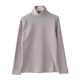 Thu đông 2018 phiên bản Hàn Quốc mới của chiếc áo len tự nhiên màu rắn cashmere kéo cổ cao ấm áp áo sơ mi dày áo thun nữ áo phông nữ tay lỡ Áo phông