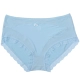 Chất béo nữ ren vải ren gợi cảm trong suốt đồ lót siêu mỏng không có vết bông mịn Quần short eo thấp vừa phải cỡ lớn